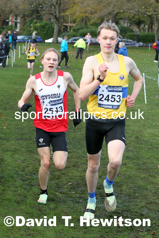 Mens under-20s, European Cross Country Championships Trials, Sefton Park, Liverpool. Photo: David T. Hewitson/Sports for All Pics